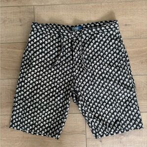 Polo by Ralph Lauren Black and White Women's Shorts
